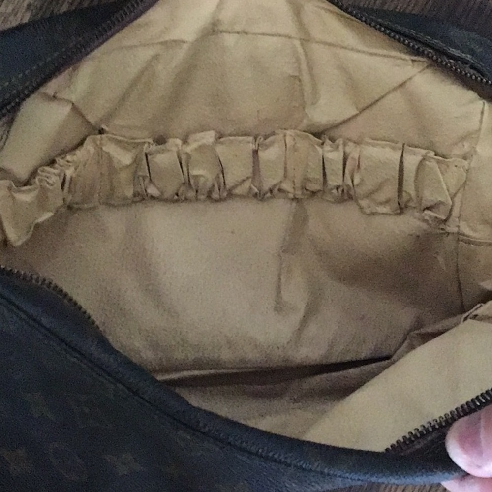 VTG..1960’a Louis Vuitton Monogram Trousse Toilette Pouch Brown Clutch Case LV - Picture 6 of 10